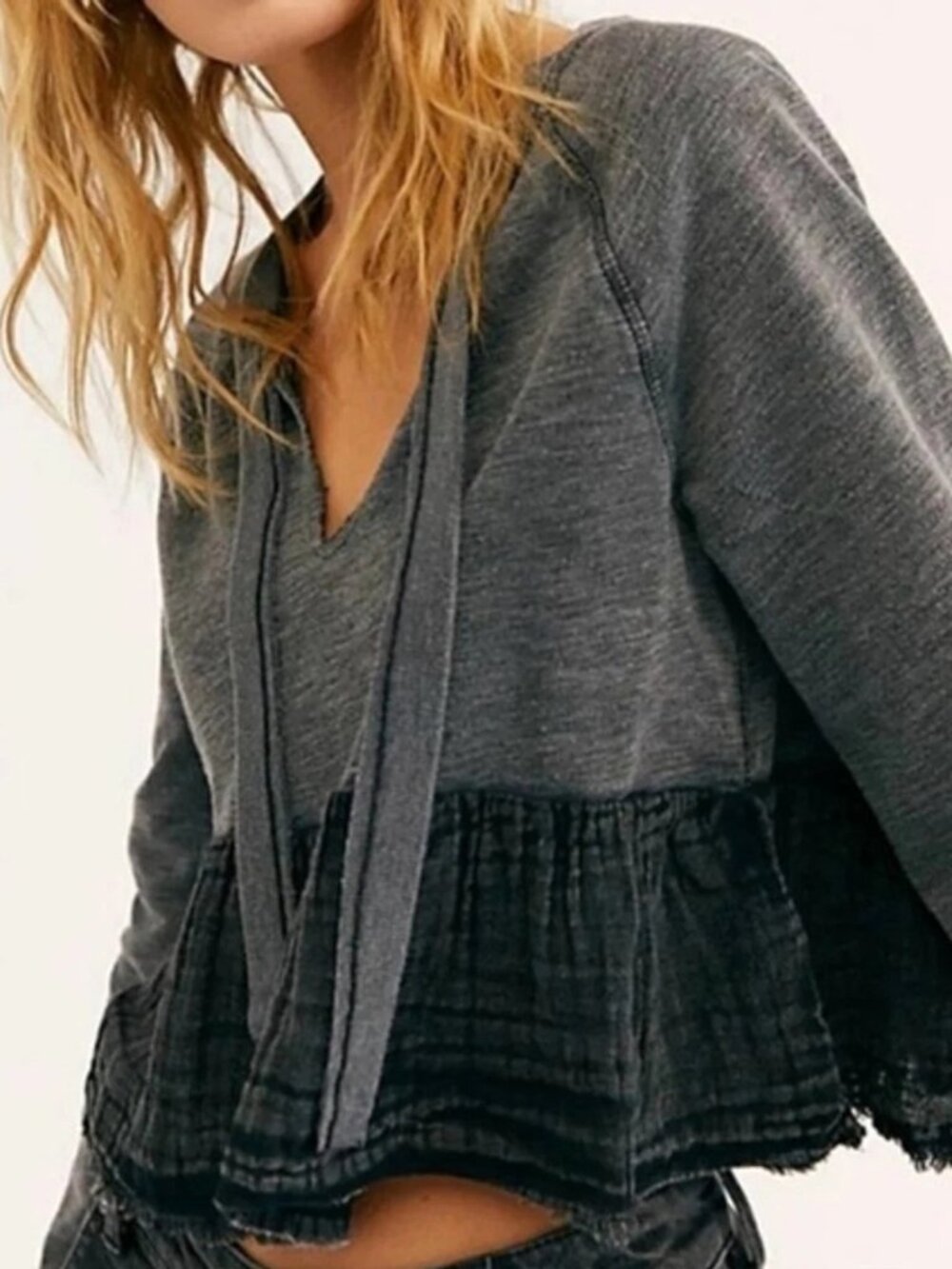 Free People sweet jane pull over sweater